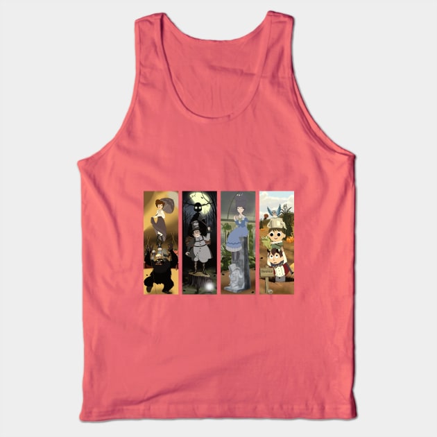 Over the Garden Wall Portraits Tank Top by DJ O'Hea